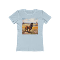 Belgian Tervurenv  -  Women's Slim Fit Ringspun Cotton Tee