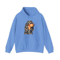 Gordon Setter 'Angus' Unisex 50/50 Hoodie