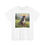 Greater Swiss Mountain Dog Unisex Heavy Cotton Tee