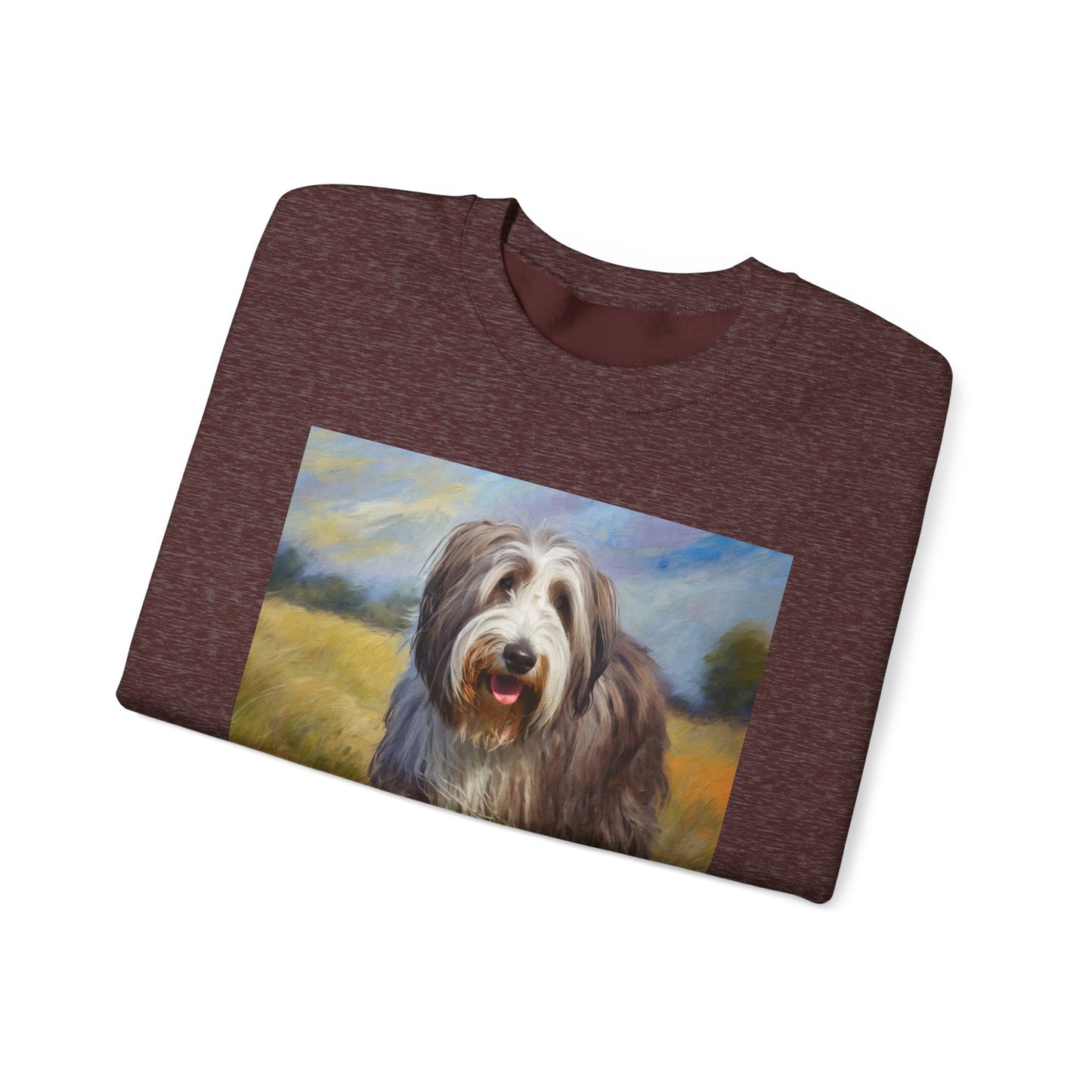 Bearded Collie Charm Crewneck Sweatshirt