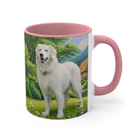 Hungarian Kuvasz 11oz Ceramic Accent Mug