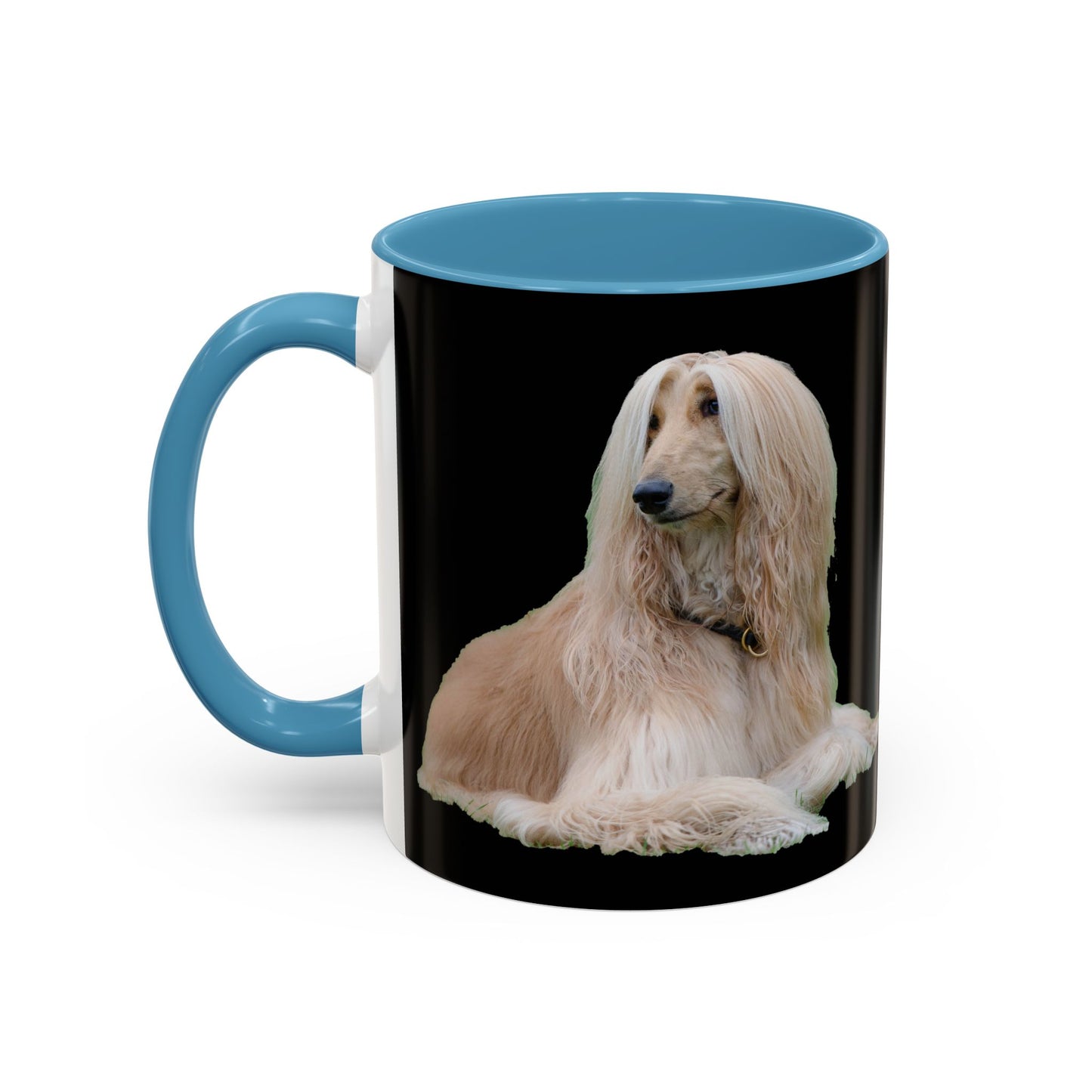 Afghan Hound Accent Coffee Mug - Elegance in Every Sip