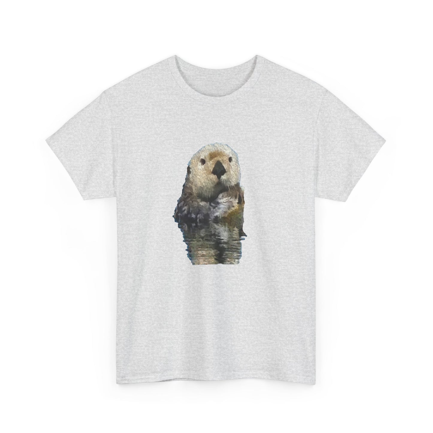 Sea Otter 'Ollie' Unisex Heavy Cotton Tee