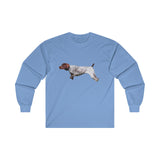 German Short Hair Pointer "On Point" Classic Cotton Long Sleeve Tee