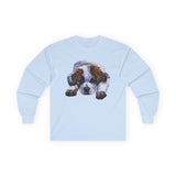 St. Bernard 'Son'Tuc' Unisex Cotton Long Sleeve Tee