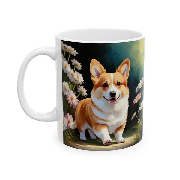 Welsh Corgi Puppy -  Ceramic Mug - Two Sizes