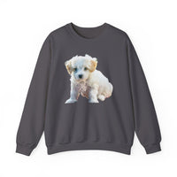 Bichon Frise Unisex 50/50 Crewneck Sweatshirt