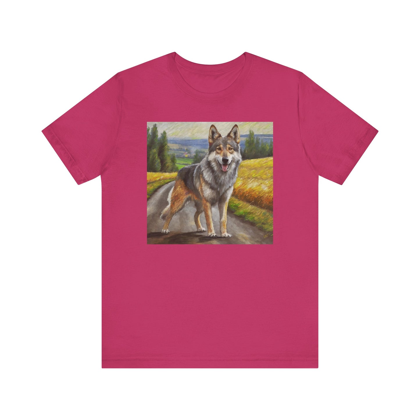 Czechoslovakian Vlciak 'Wolfdog' Unisex Jersey Short Sleeve Tee