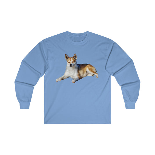 Norwegian Lundehund Unisex Cotton Long Sleeve Tee