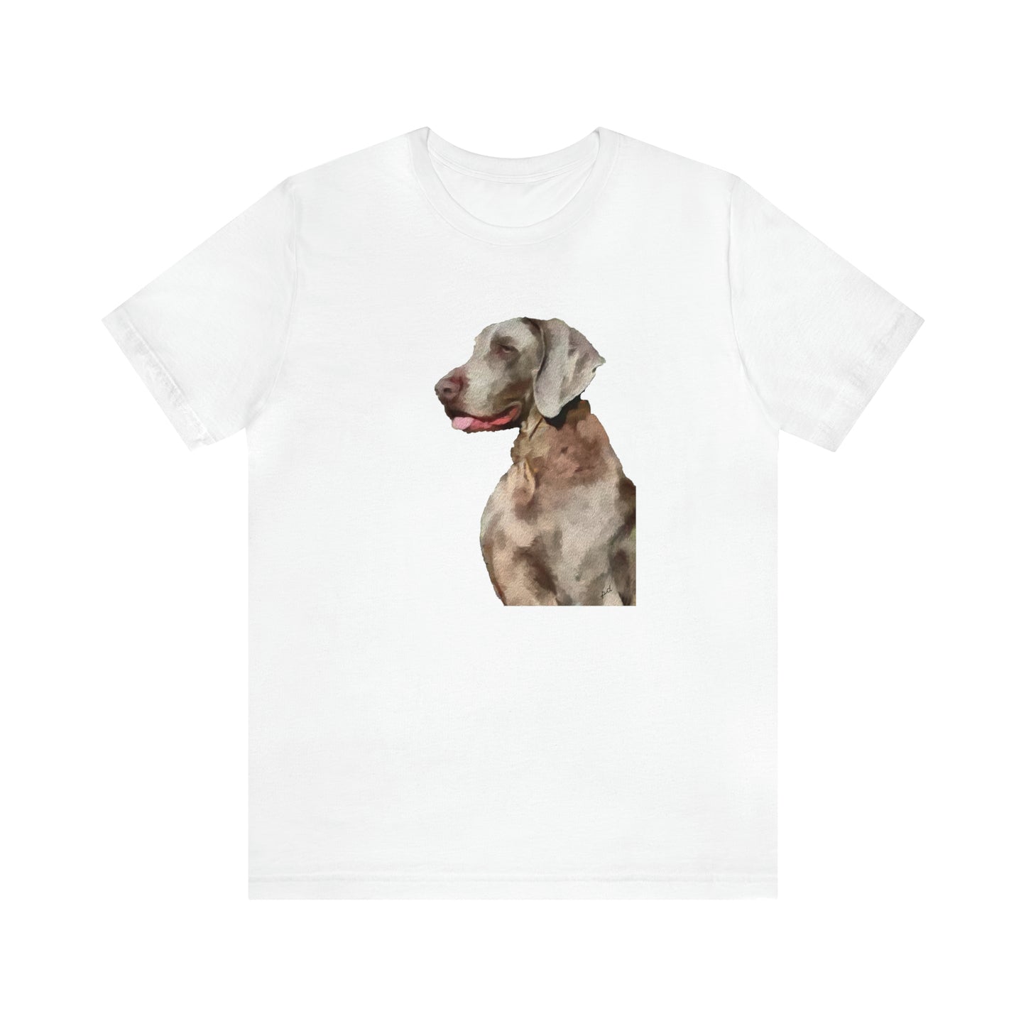 Weimaraner 'Rocky' -  Classic Jersey Short Sleeve Tee