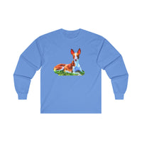 Ibizan Hound Unisex Cotton Long Sleeve Tee