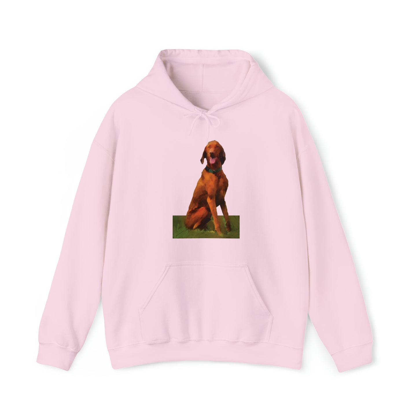 Hungarian Vizsla 'Waiting For The Bride'  Unisex 50/50 Hoodie