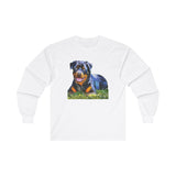 Rottweiler 'Lina' Unisex Cotton Long Sleeve Tee