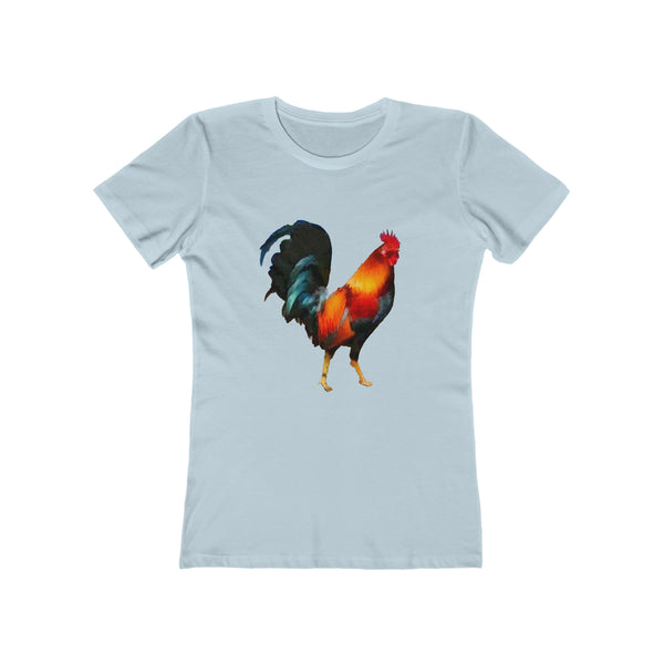 Rooster 'Silas' -  Women's Slim Fit Ringspun Cotton T-Shirt