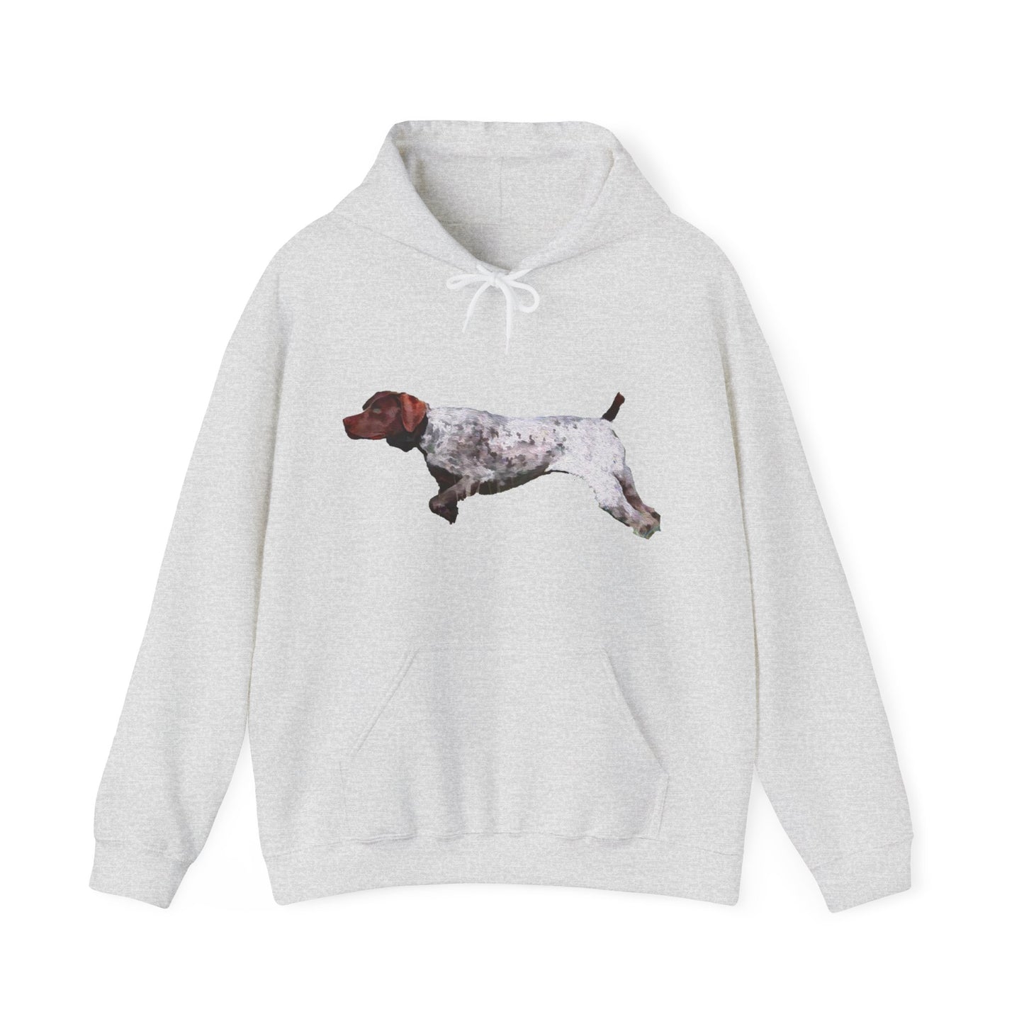 German Shorthaired Pointer 'On Point' Unisex 50/50 Hooded Sweatshirt
