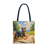 Manchester Terrier - Polyester Tote Bag (AOP)