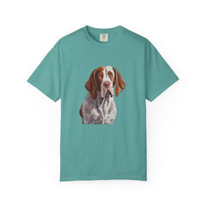 Bracco Italiano Unisex Relaxed Fit Garment-Dyed T-shirt