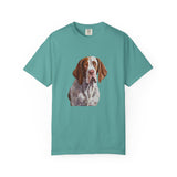 Bracco Italiano Unisex Relaxed Fit Garment-Dyed T-shirt