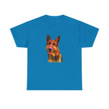 German Shepherd 'Bayli' Unisex Heavy Cotton Tee