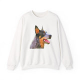 Blue Heeler - Australian Cattle Dog 'Percy' Unisex Crewneck Sweatshirt