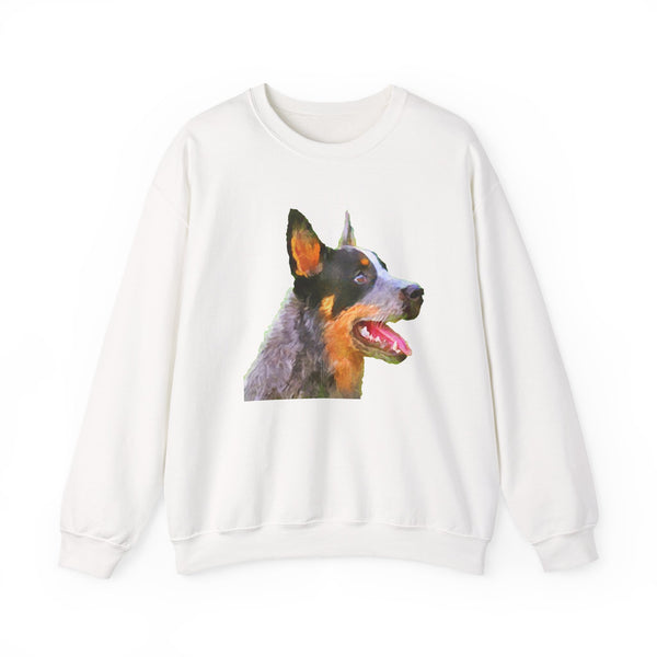 Blue Heeler - Australian Cattle Dog 'Percy' Unisex Crewneck Sweatshirt