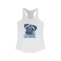 Pug 'Pompey' Women's Racerback Tank