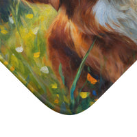 Nova Scotia Duck Tolling Retriever 'Dixie' Bathroom Rug Mat