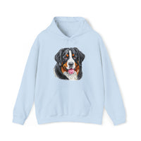 Bernese Mountain Dog #2 Unisex 50/50 Hooded Sweatshirt