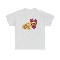 Rooster 'Spencer' Unisex Heavy Cotton Tee: Your Wardrobe's New Best Friend