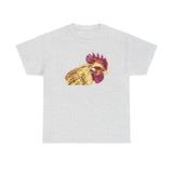 Rooster 'Spencer' Unisex Heavy Cotton Tee: Your Wardrobe's New Best Friend