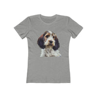 Petit Basset Griffon Vendéen Women's Slim Fit Ringspun Cotton T-Shirt