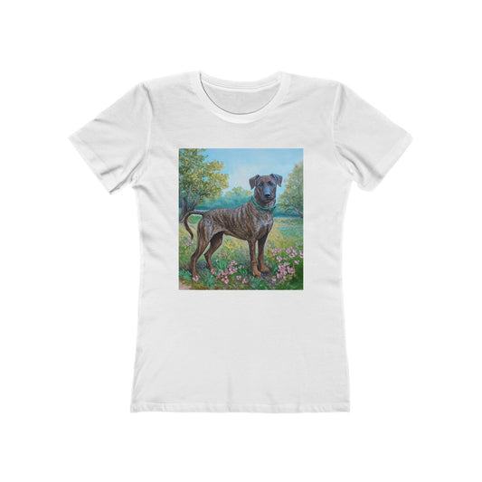 Tennessee Treeing Brindle Women's Slim Fit Ringspun Tee