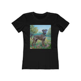 Tennessee Treeing Brindle Women's Slim Fit Ringspun Tee