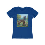 Tennessee Treeing Brindle Women's Slim Fit Ringspun Tee