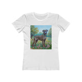 Tennessee Treeing Brindle Women's Slim Fit Ringspun Tee