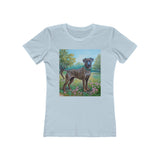 Tennessee Treeing Brindle Women's Slim Fit Ringspun Tee