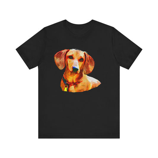 Dachshund 'Daisy' Unisex Jersey Short Sleeve Tee