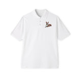 Boston Terrier - Brown & White  - Men's Piqué Polo Shirt