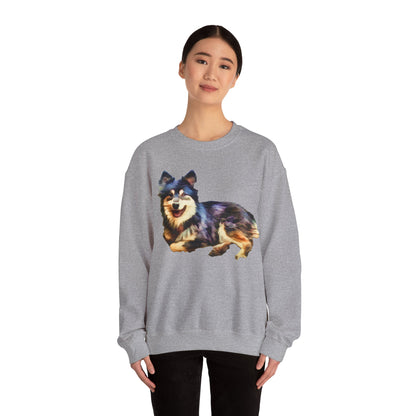 Finnish Lapphund Unisex 50/50 Crewneck Sweatshirt