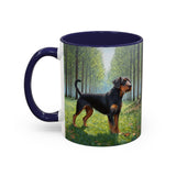 Jagdterrier Ceramic Accent Coffee Mug - 2 Sizes