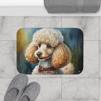 Standard Poodle Bathroom Rug Mat