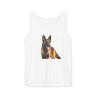 Schapendoes - Dutch Sheepdog - Unisex Relaxed Fit Garment-Dyed Tank Top