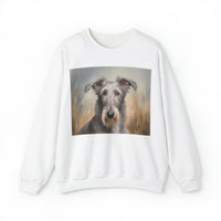 Scottish Deerhound 50/50  Crewneck Sweatshirt