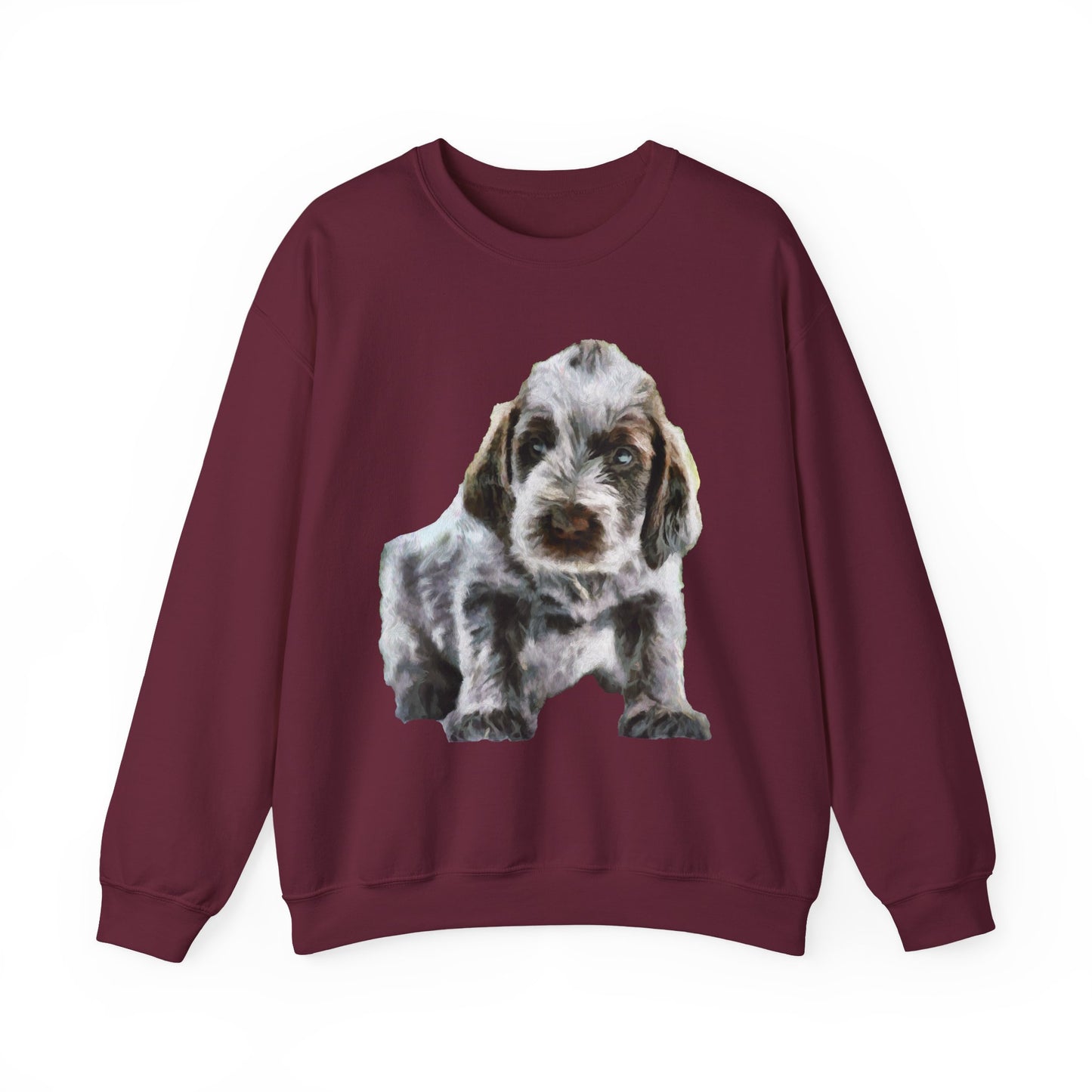 Spinone Italiano Unisex 50/50 Crewneck Sweatshirt