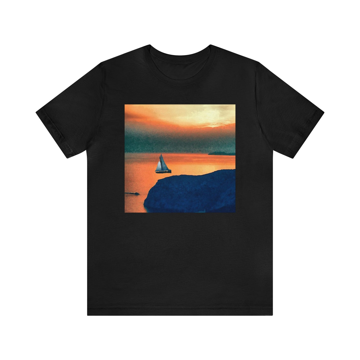 Kastro Sunset (Sifnos, Greece) -  Classic Jersey Short Sleeve Tee