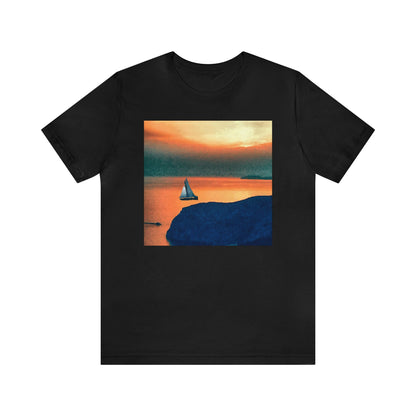 Kastro Sunset (Sifnos, Greece) -  Classic Jersey Short Sleeve Tee
