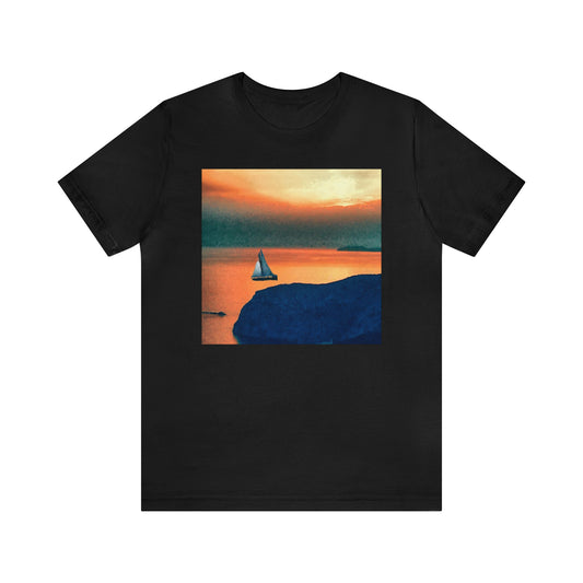 Kastro Sunset (Sifnos, Greece) -  Classic Jersey Short Sleeve Tee