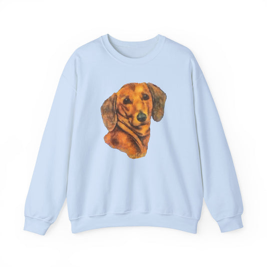 Dachshund 'Doxie #1' Unisex 50/50 Crewneck Sweatshirt