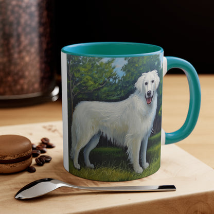 Slovensky Cuvac  11oz Ceramic  Accent Mug