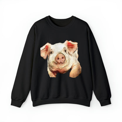 Pig 'Petunia' Unisex 50/50 Crewneck Sweatshirt